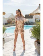 Malgara Béžové šaty - Merribel Malgara Béžové šaty - Merribel