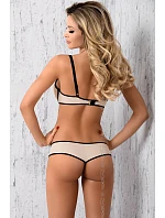 String V-7148 Libeccio beige-black - Axami String V-7148 Libeccio beige-black - Axami