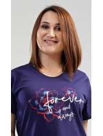 Dámské pyžamo kapri Forever Dámské pyžamo kapri Forever