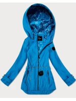 Damska kurtka z łańcuszkiem Goodlookin niebieska (KK6021-3)