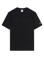 Pánské tričko Champion SS Tee black 220273 KK001 pánské Pánské tričko Champion SS Tee black 220273 KK001 pánské