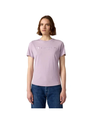 Champion dámské tričko SS Tee růžové 118382 VS100 T-shirt