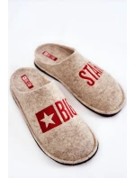 Domácí pantofle Big Star KK276021 Béžová Domácí pantofle Big Star KK276021 Béžová