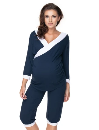 Těhotenská pyžama model 138236 PeeKaBoo
