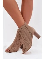 Boty na podpatku  model 225197 Step in style