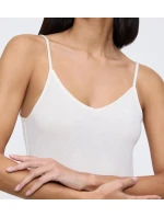 Beauty Layers Spaghetti Top Wool - WHITE - TRIUMPH WHITE - TRIUMPH