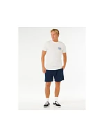 Pánské tričko RIP CURL Pacific Rinse Sunrise Tee, bílé Pánské tričko RIP CURL Pacific Rinse Sunrise Tee, bílé