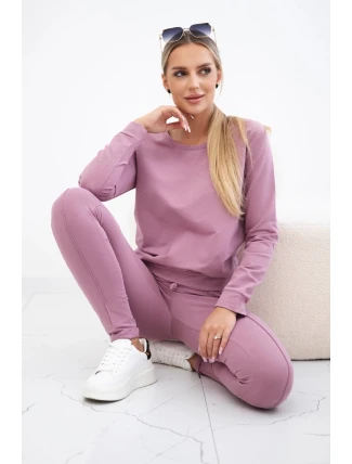 Tmavě růžová tepláková souprava Tmavě růžová tepláková souprava