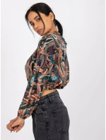 Halenka DHJ BZ 15170.39 černá a béžová Halenka DHJ BZ 15170.39 černá a béžová