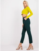 DHJ kalhoty SP 13926.02 tmavě zelená DHJ kalhoty SP 13926.02 tmavě zelená