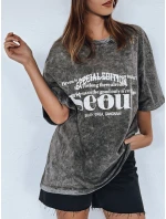 MIZGAS dámské tričko graphite FashionStreet RY2634 MIZGAS dámské tričko graphite FashionStreet RY2634