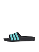 Adidas Adilette Aqua Slides dětské žabky černo-modré JS2497 Adidas Adilette Aqua Slides dětské žabky černo-modré JS2497