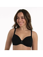 Suzette podprsenka s kosticí košíčky se spacer-výztuží 5255 black - RosaFaia