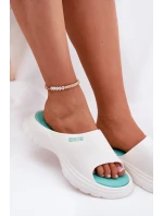 Pěnové Dámské Pantofle Big Star RR274A586 Bílé