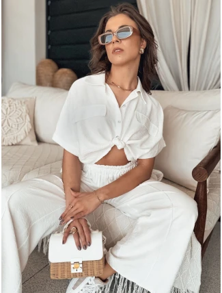 Dámská košile GRITAN bílá FashionStreet DY0429