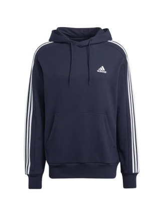 Mikina adidas Essentials French Terry 3-Stripes Hoodie M IC0436