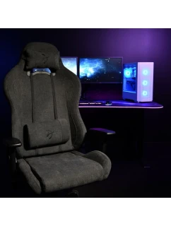 Herní židle Arozzi Torretta SoftFabric - tmavě šedá