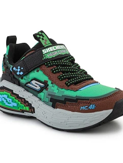 SKECHERS MEGA-CRAFT 4K 402160L-BRMT hnědá/různé barvy