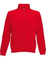 Fruit of the Loom Premium Zip Neck Sweat Mikina s 1/4 zipem 16.2032 red Fruit of the Loom Premium Zip Neck Sweat Mikina s 1/4 zipem 16.2032 red