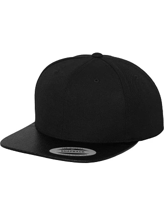 Flexfit 6089CA 6 panelová Snapback kšiltovka "Carbon" 55.89CA black/carbon