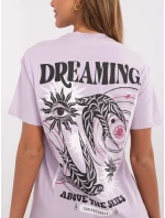 Tričko D12022AC02645H světle fialové