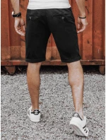 Pánské džínové šortky černé FashionStreet SX2435