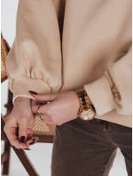 Dámská mikina COSYONE béžová FashionStreet BY1349