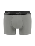 Pánské boxerky Puma 3-Pack černá šedá pohodlná bavlna