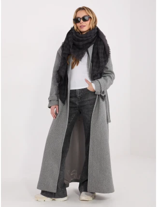 Šála AT SZ 16501.61 tmavě šedá Šála AT SZ 16501.61 tmavě šedá