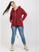 Mikina RV BL 8266.34P kaštanová