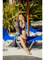 Župan Edna Námořnicky modrý vzor - Eldar Župan Edna Námořnicky modrý vzor - Eldar