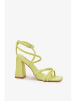Sandály na podpatku  model 213921 Step in style
