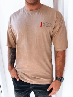 Pánské tričko s potiskem cappuccina FashionStreet RX5303