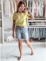 Dámské džínové šortky TAVELLIA blue FashionStreet SY0466