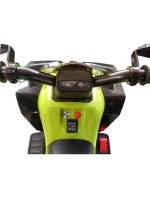 ČTYŘKOLOVÝ BATERIOVÝ VŮZ MICRON ZELENÝ 1039091