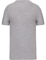 Kariban K 3014 Pánské elastické tričko s výstřihem do V 20.3014 light grey heather Kariban K 3014 Pánské elastické tričko s výstřihem do V 20.3014 light grey heather