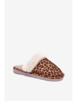 Dámské papuče s kožíškem Panterka Aceline