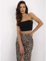 Sukně D73771M50222B hnědá Sukně D73771M50222B hnědá