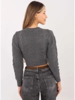 Dámský svetr LC SW A4 tmavě šedý