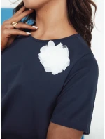 BINDA dámské tričko námořnická modrá FashionStreet RY2485 BINDA dámské tričko námořnická modrá FashionStreet RY2485