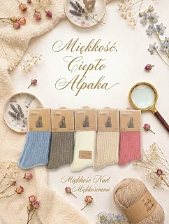 Ponožky WiK Xintao 3032 vzor 34 Alpaka 35–42