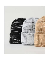 Beechfield B 330R Pletená čepice Patch "Chunky Knit" 53.330R strawberry haze