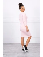 Klasické šaty pudrově růžové Klasické šaty pudrově růžové