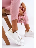 Dámská sportovní obuv GOE LL2N4011 Bílá a zlatá