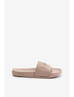 Lehké Dámské Pantofle Big Star OO274035 Béžové