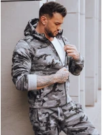 Pánská tmavě šedá tepláková souprava moro FashionStreet AX0623z