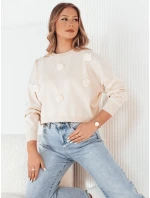 COTNES dámský svetr béžový FashionStreet MY2294