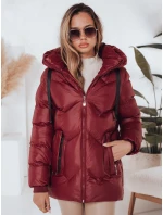 Dámská zimní bunda SALVONA červená prošívaná FashionStreet TY5005