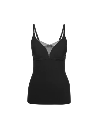 Dámský top Triumph Shape Smart Bra-Shirt - BLACK - černá 0004 - TRIUMPH