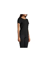 CASALL Essential Mesh Detail Tee černá CASALL Essential Mesh Detail Tee černá